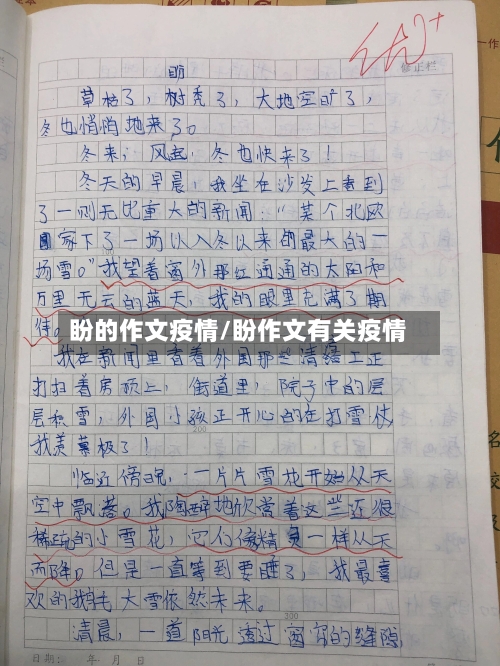 盼的作文疫情/盼作文有关疫情