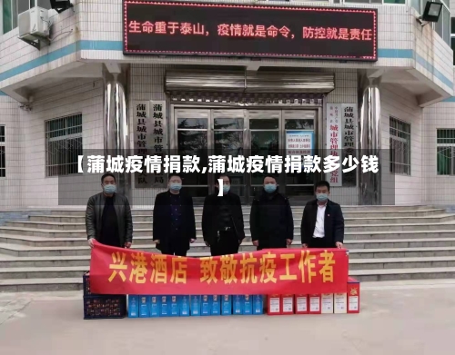 【蒲城疫情捐款,蒲城疫情捐款多少钱】
