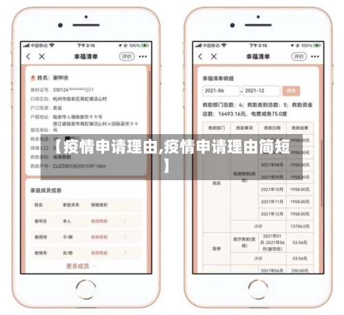 【疫情申请理由,疫情申请理由简短】