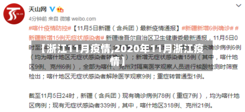 【浙江11月疫情,2020年11月浙江疫情】-第3张图片