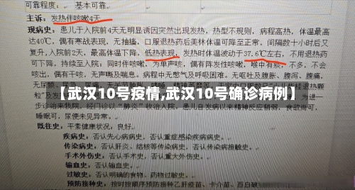 【武汉10号疫情,武汉10号确诊病例】-第2张图片