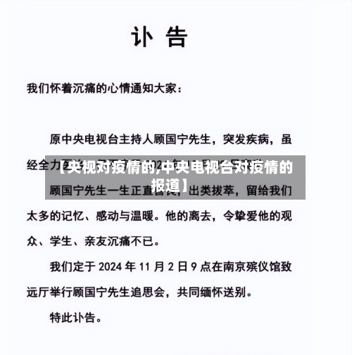【央视对疫情的,中央电视台对疫情的报道】-第2张图片