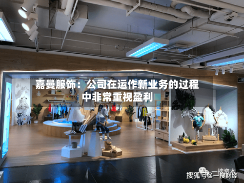 嘉曼服饰:公司在运作新业务的过程中非常重视盈利-第1张图片