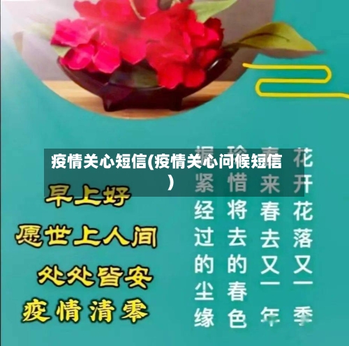 疫情关心短信(疫情关心问候短信)-第2张图片