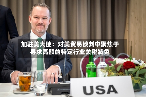 加驻美大使:对美贸易谈判中聚焦于寻求高额的特定行业关税减免-第3张图片