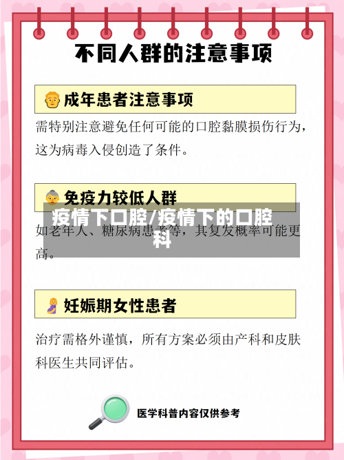 疫情下口腔/疫情下的口腔科-第2张图片