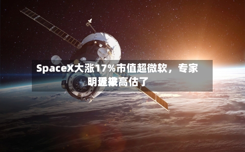 SpaceX大涨17%市值超微软	，专家：近来明显被高估了-第3张图片