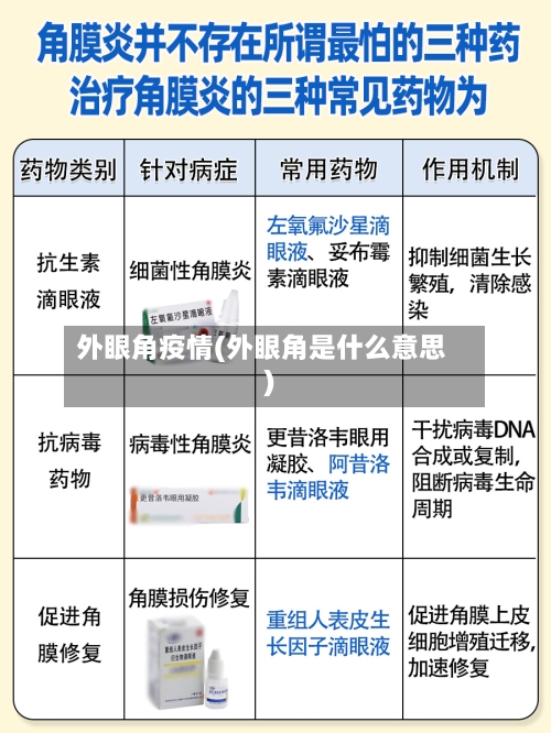 外眼角疫情(外眼角是什么意思)