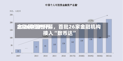 2026中国世界金融展在沪开幕，首批26家金融机构接入“数币达”