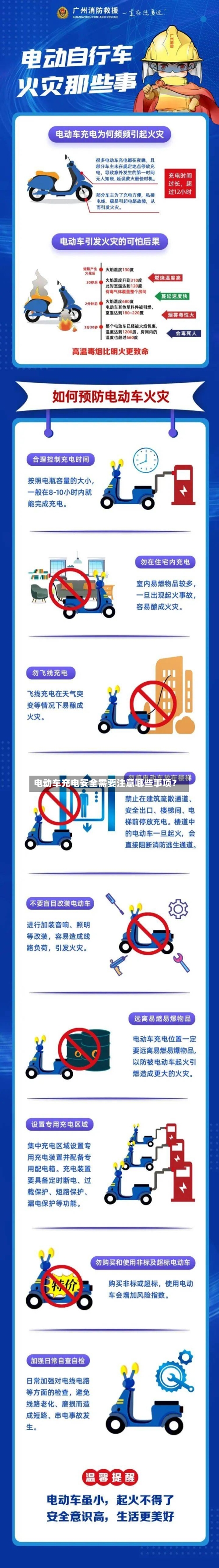 电动车充电安全需要注意哪些事项？