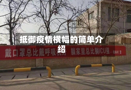 抵御疫情横幅的简单介绍