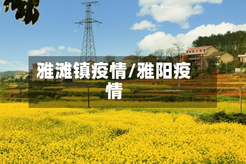 雅滩镇疫情/雅阳疫情