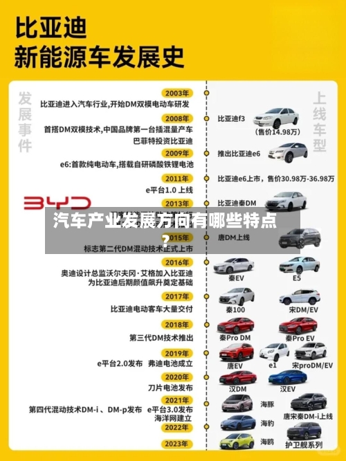 汽车产业发展方向有哪些特点?