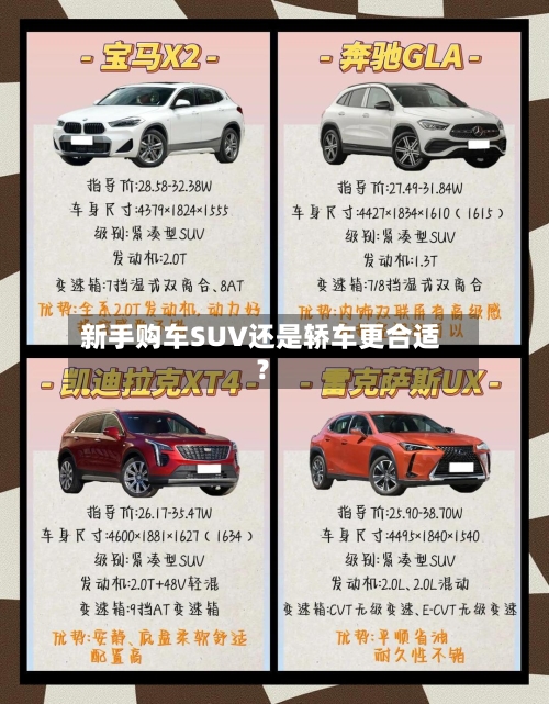 新手购车SUV还是轿车更合适?-第2张图片