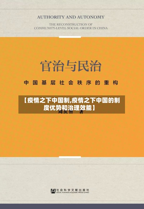 【疫情之下中国制,疫情之下中国的制度优势和治理效能】