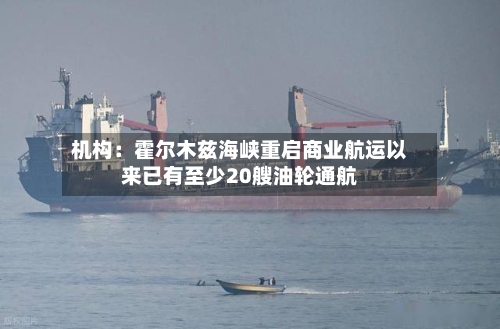 机构:霍尔木兹海峡重启商业航运以来已有至少20艘油轮通航-第2张图片