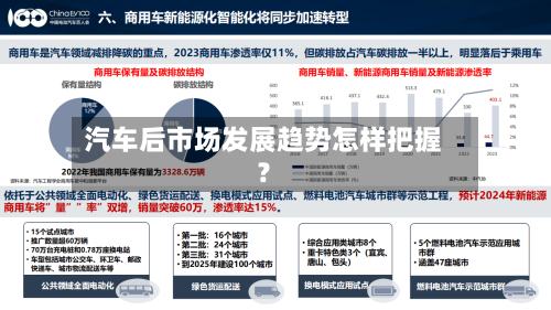 汽车后市场发展趋势怎样把握？