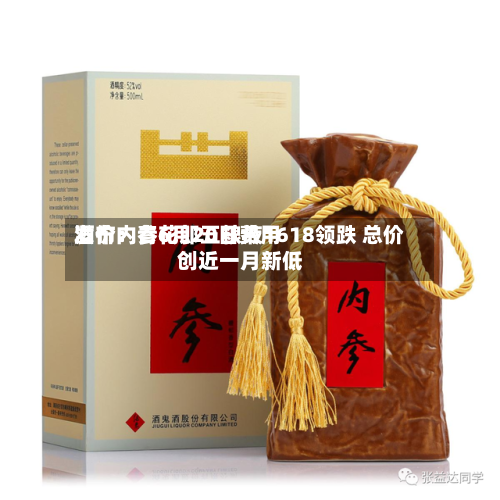 酒价内参6月20日费用
发布:青花郎五粮液1618领跌 总价创近一月新低-第3张图片