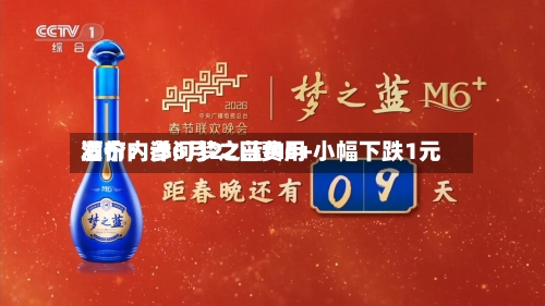 酒价内参6月22日费用
发布:洋河梦之蓝M6+小幅下跌1元