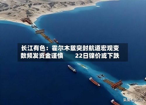 长江有色:霍尔木兹突封航道宏观变数频发资金谨慎 22日镍价或下跌-第2张图片